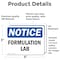 Signmission Formulation Lab, 5 in W x Rectangle, Vinyl Decal OS-2PACK-NS-D-35-L-12898 - alternate 4